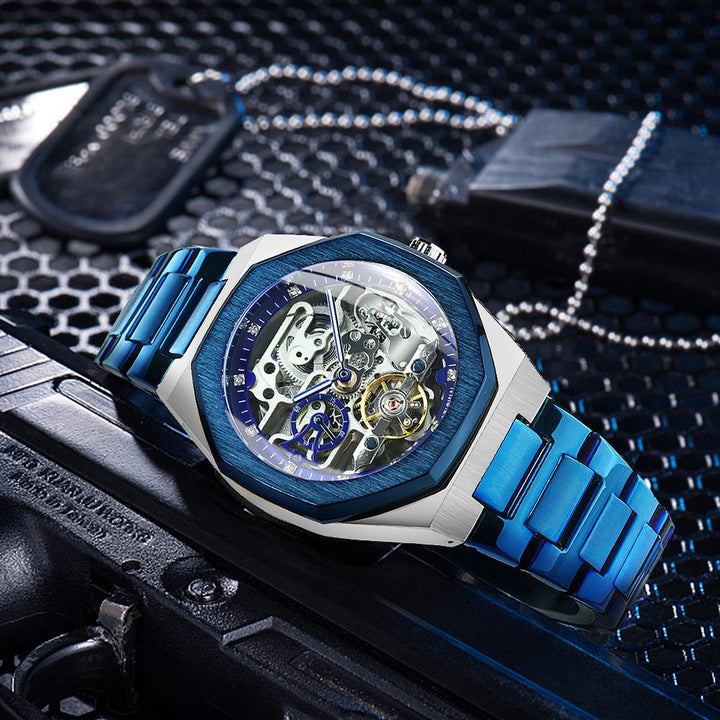 BowLift | Royale Skeleton Mechanical Men Watch