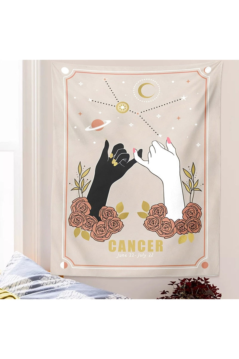 Sign-Themed Wall Tapestry | Bowlift