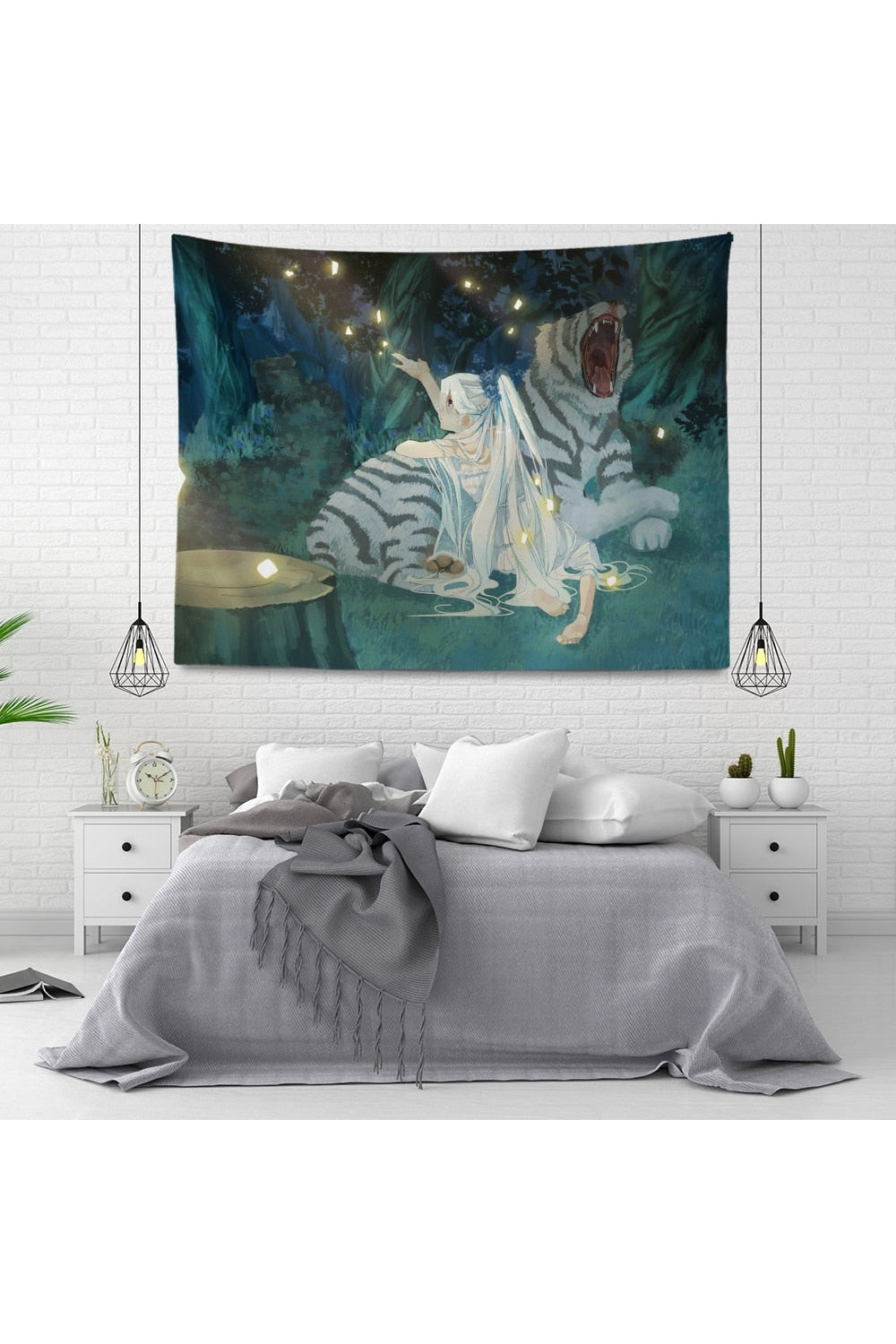 inspired velvet mandala wall tapestry | Bowlift