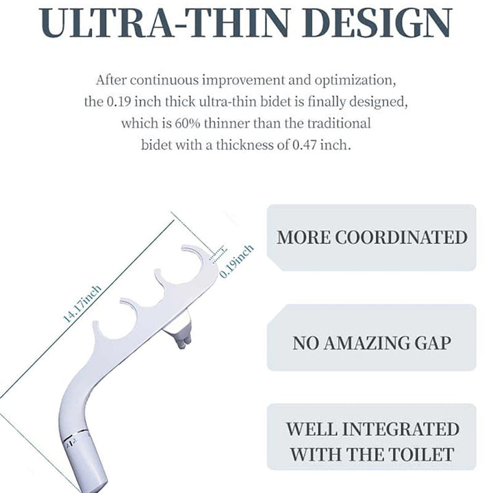 BowLift | Ultra Slim Sleeky Spray Bidet