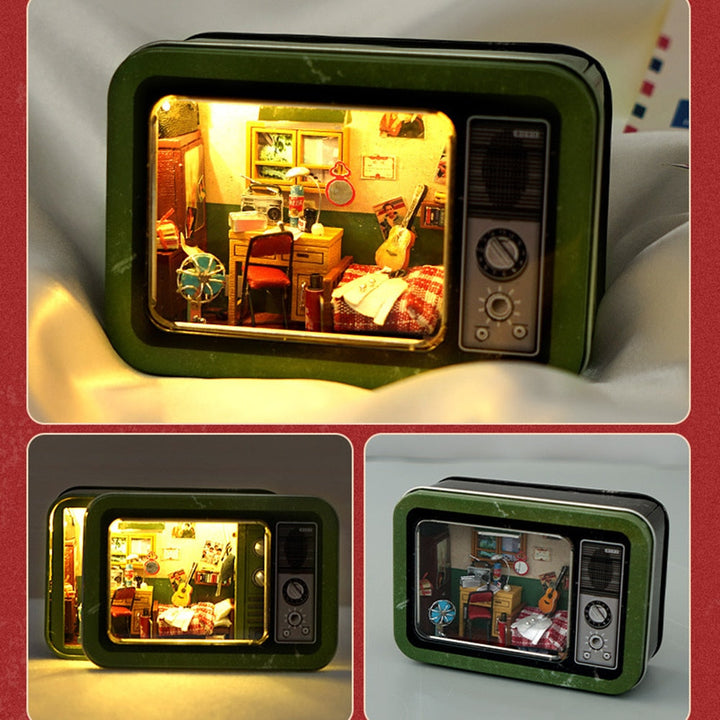 Mini Mansion Wooden Furnished Doll House | Bowlift
