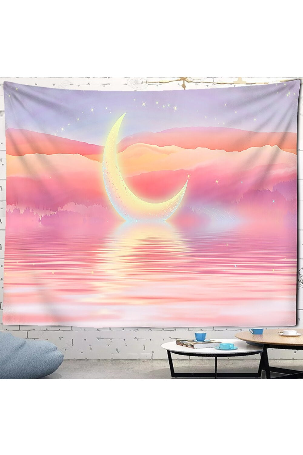 Pink Wall Tapestry | Bowlift