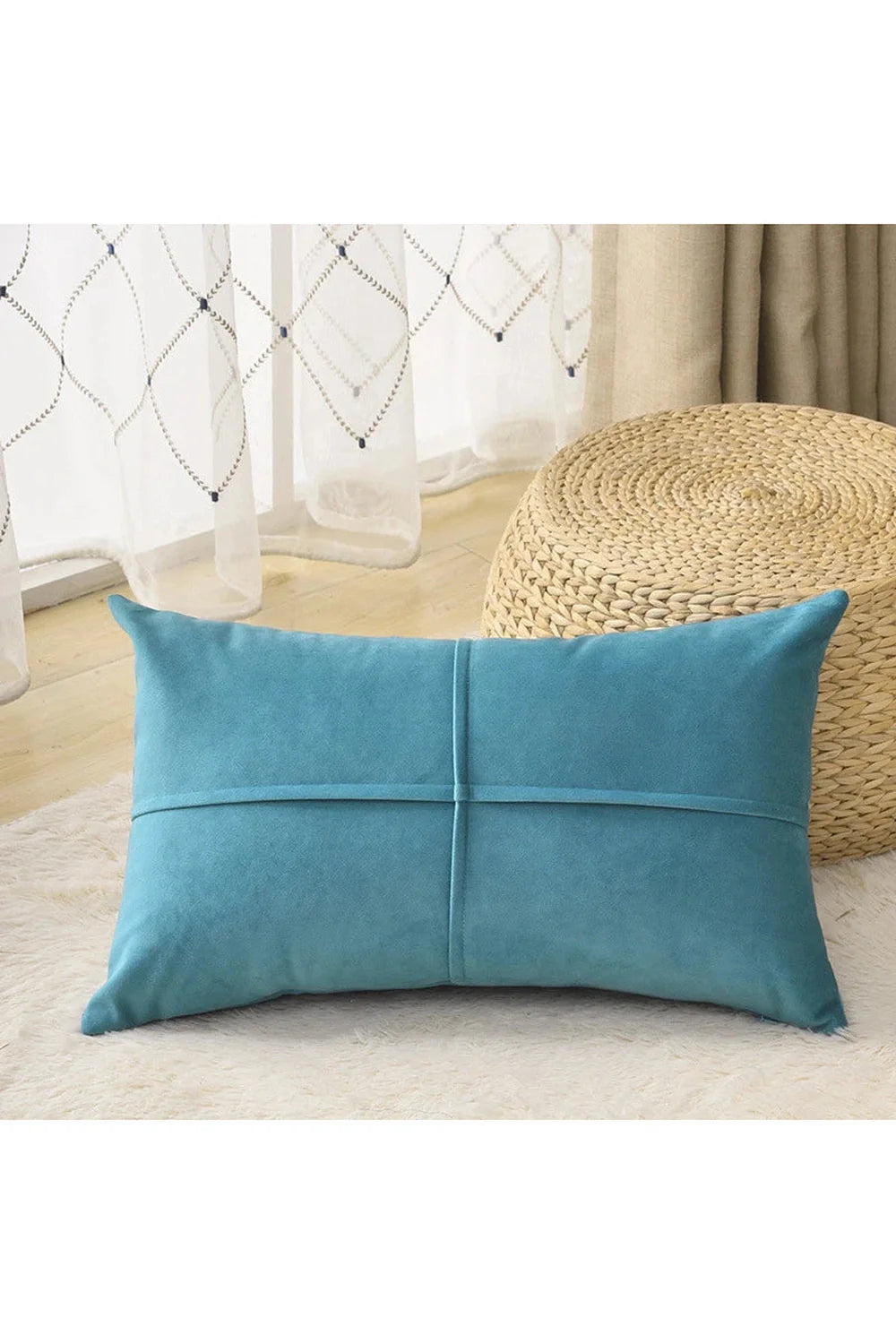 Velvet sofa cushion cover | Bowlift