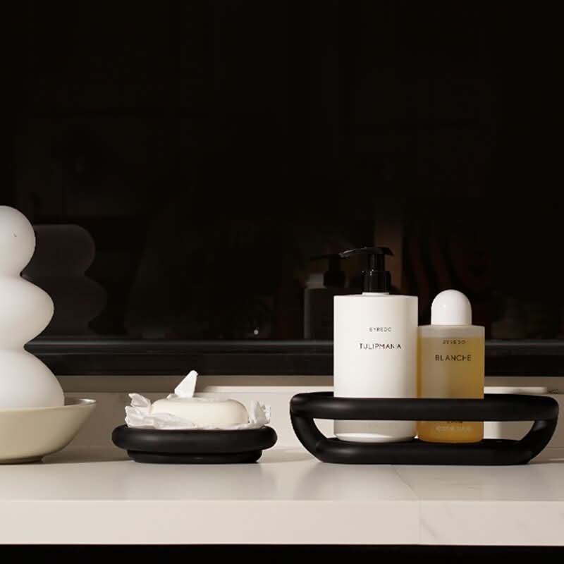 BowLift | LUXDISH – Abstract soap dish and bathroom shelf