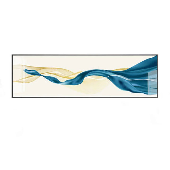 Flowing Vibes Abstract Wall Art Fine Art Canvas Prints Wide Format Pictures For Living Room Above Sofa Pictures For Above The Bed | Bowlift