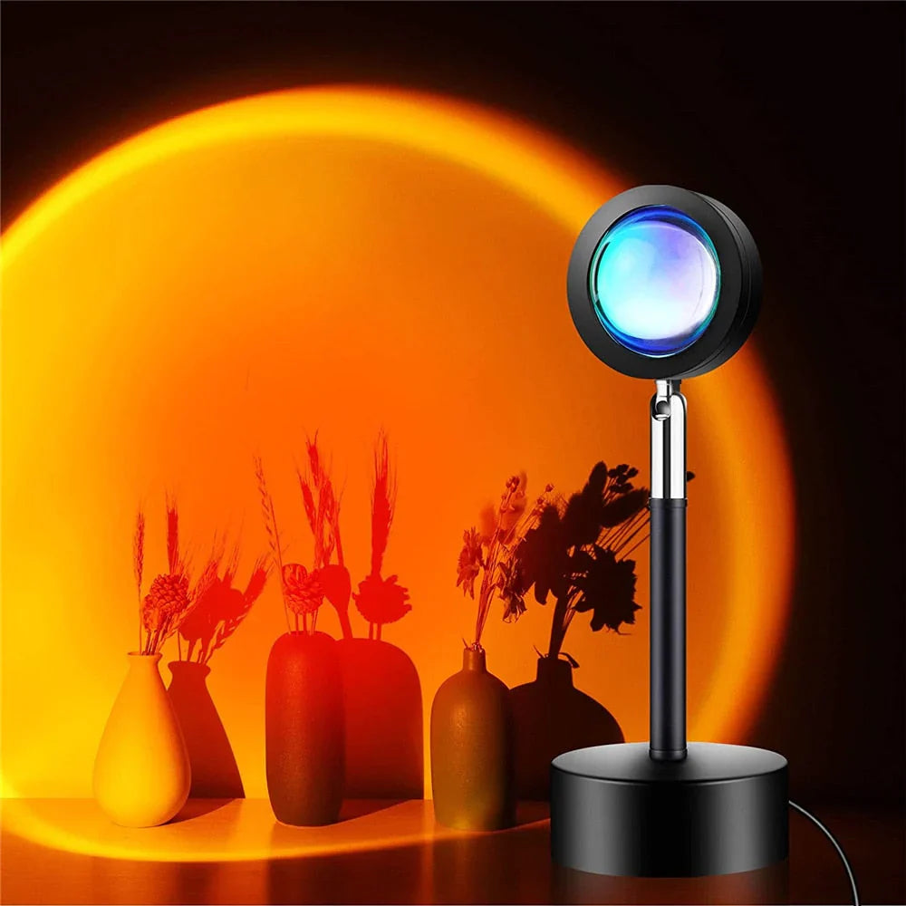 Sunset Lamp with 4 Colors - GlowSphere | Bowlift
