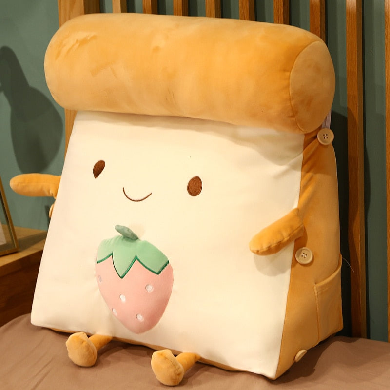 BowLift | Fruity Toast Bread Comfy Pillow