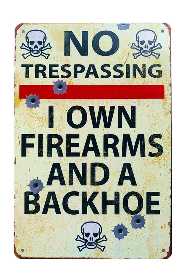 Metal signs collection | Bowlift