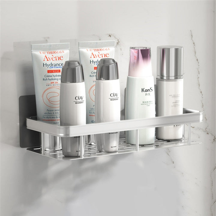 BowLift | Bathroom shelves corner shelf without drilling shower shelf holder