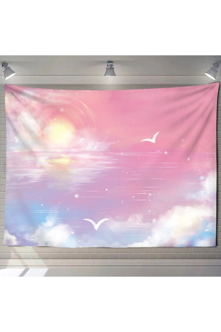 Pink Wall Tapestry | Bowlift