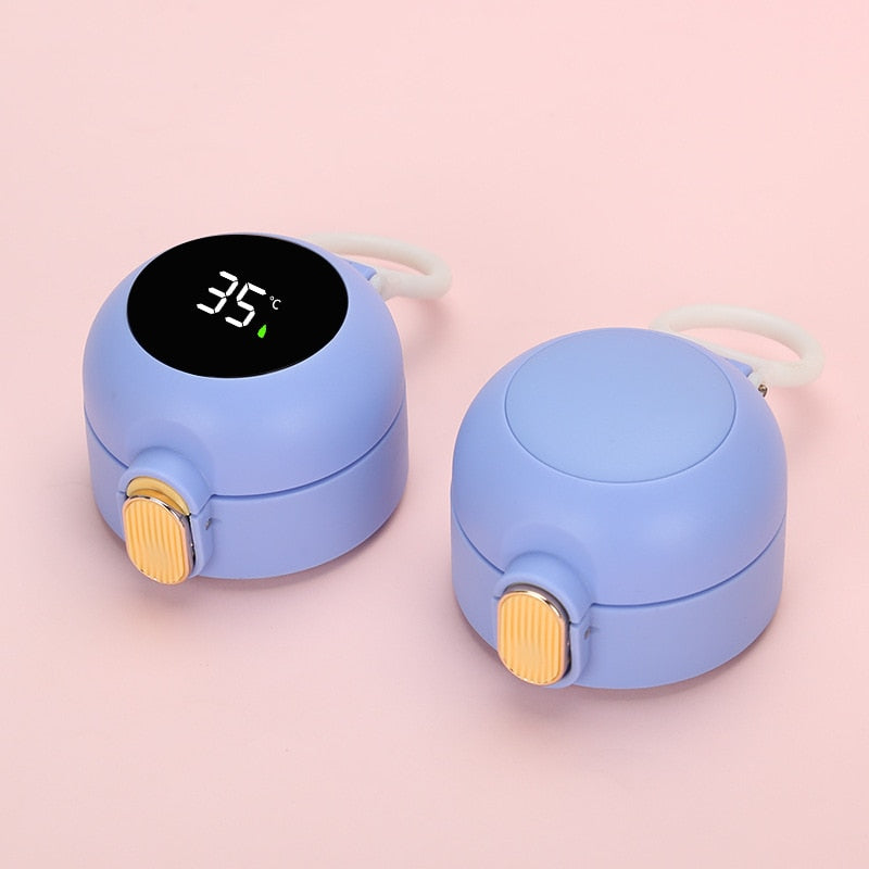 Funky LED Temperature Display Thermal Water Bottle | Bowlift