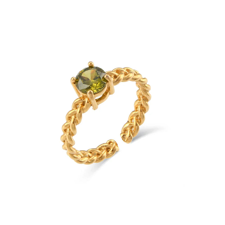 BowLift | Classy Woven Band Diamond Ring