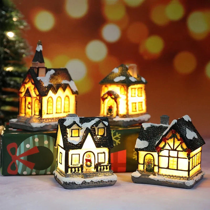BowLift | Winter Dreams LED Christmas House Figurines