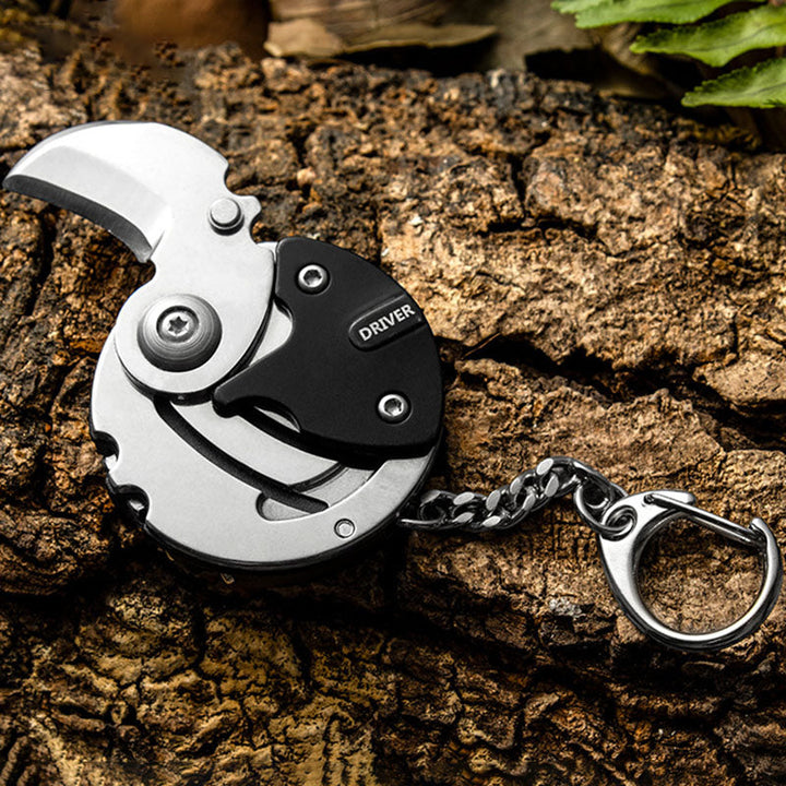 Mini Hiking Survival Keychain Tool | Bowlift