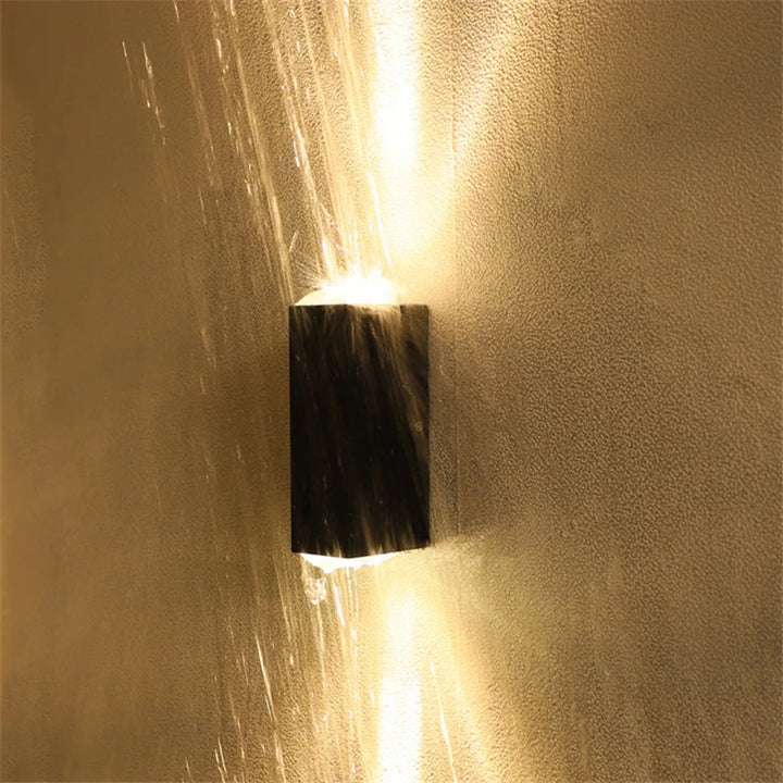 BowLift | LED exterior wall light Virelo Beam | IP65 waterproof | Aluminium housing | For garden, terrace & facade | 85–265 V