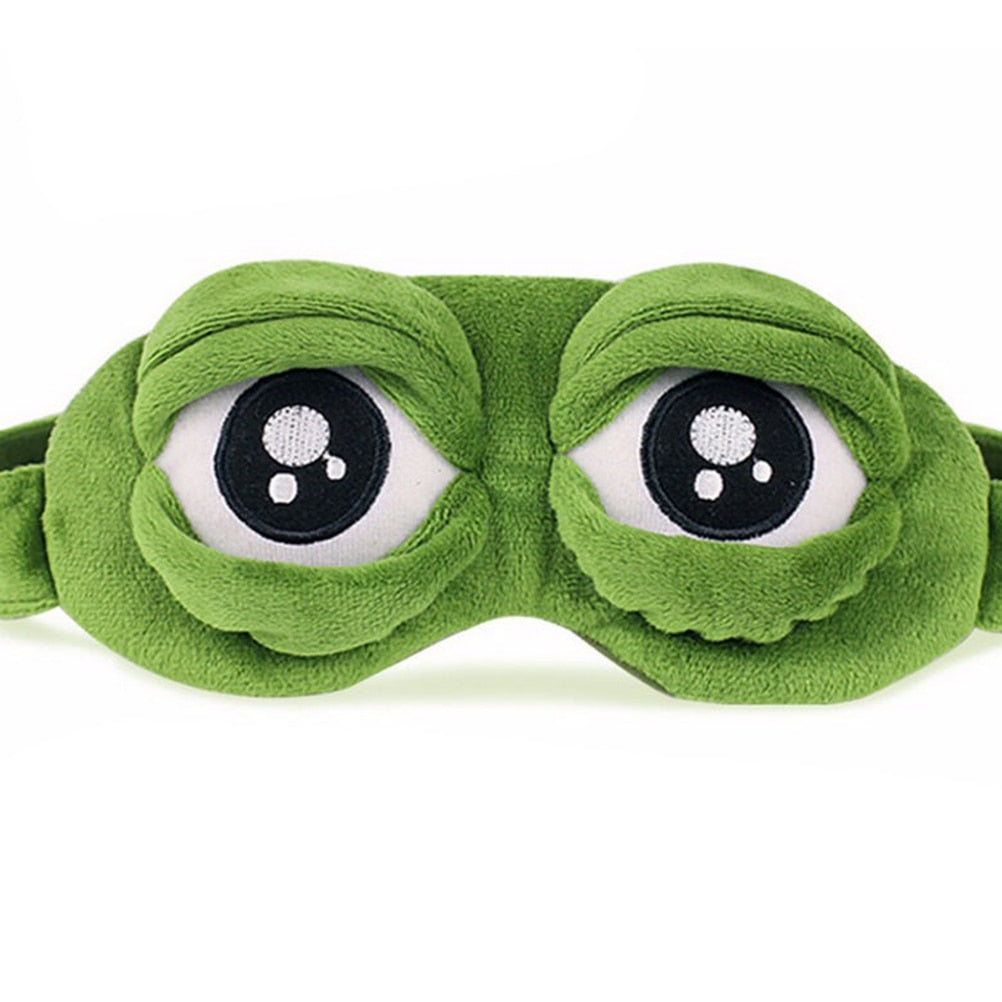 3D Sleepy Frog Sleeping Mask | Bowlift