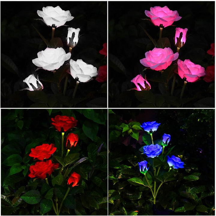 BowLift | LED Solar Rose Decorative Light
