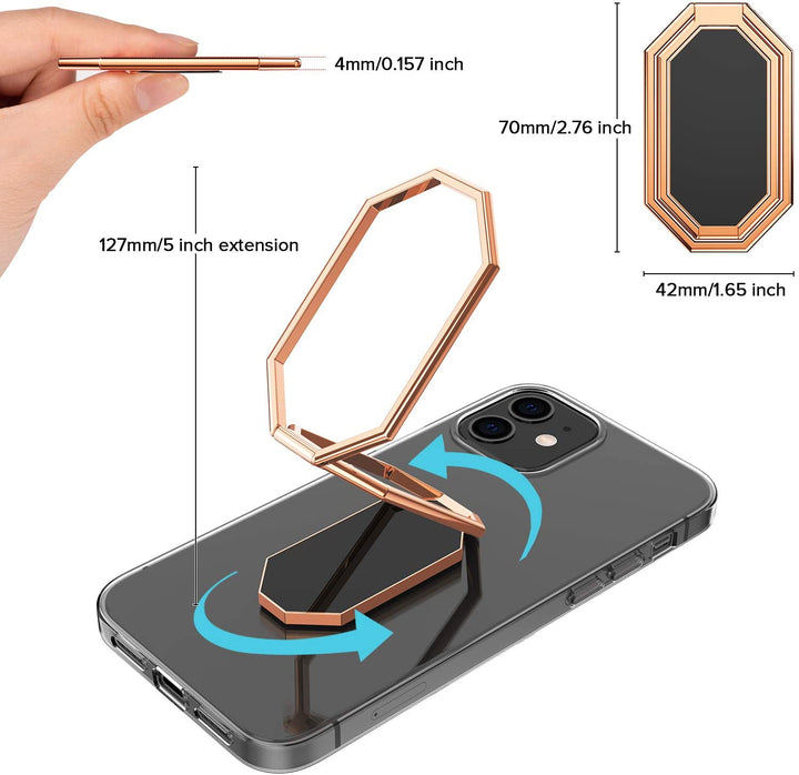 BowLift | Octagon Shape Metal Phone Holder Stand