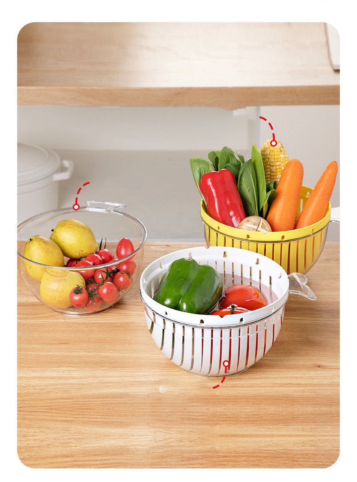 BowLift | Double Layer Quick Drainer Basket