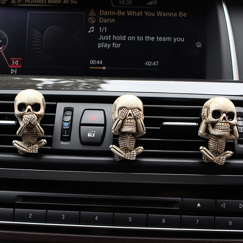 BowLift | Creative Flower Skull Car Air Freshener
