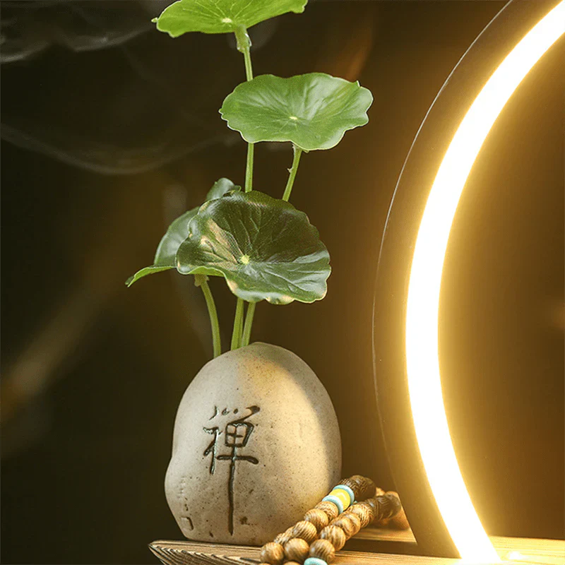 BowLift | White Deer Incense Burner Lamp - SereneStag