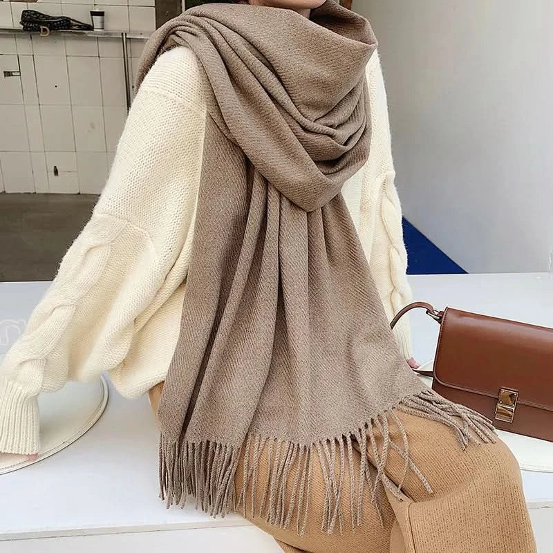 BowLift | Women’s Cotton Winter Scarf – Soft, Warm, Elegant Style