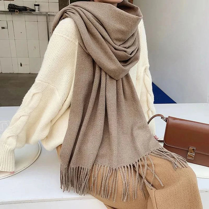 BowLift | Women’s Cotton Winter Scarf – Soft, Warm, Elegant Style