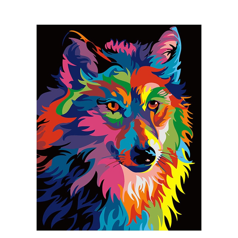 BowLift | Animal portrait (Painting by numbers)