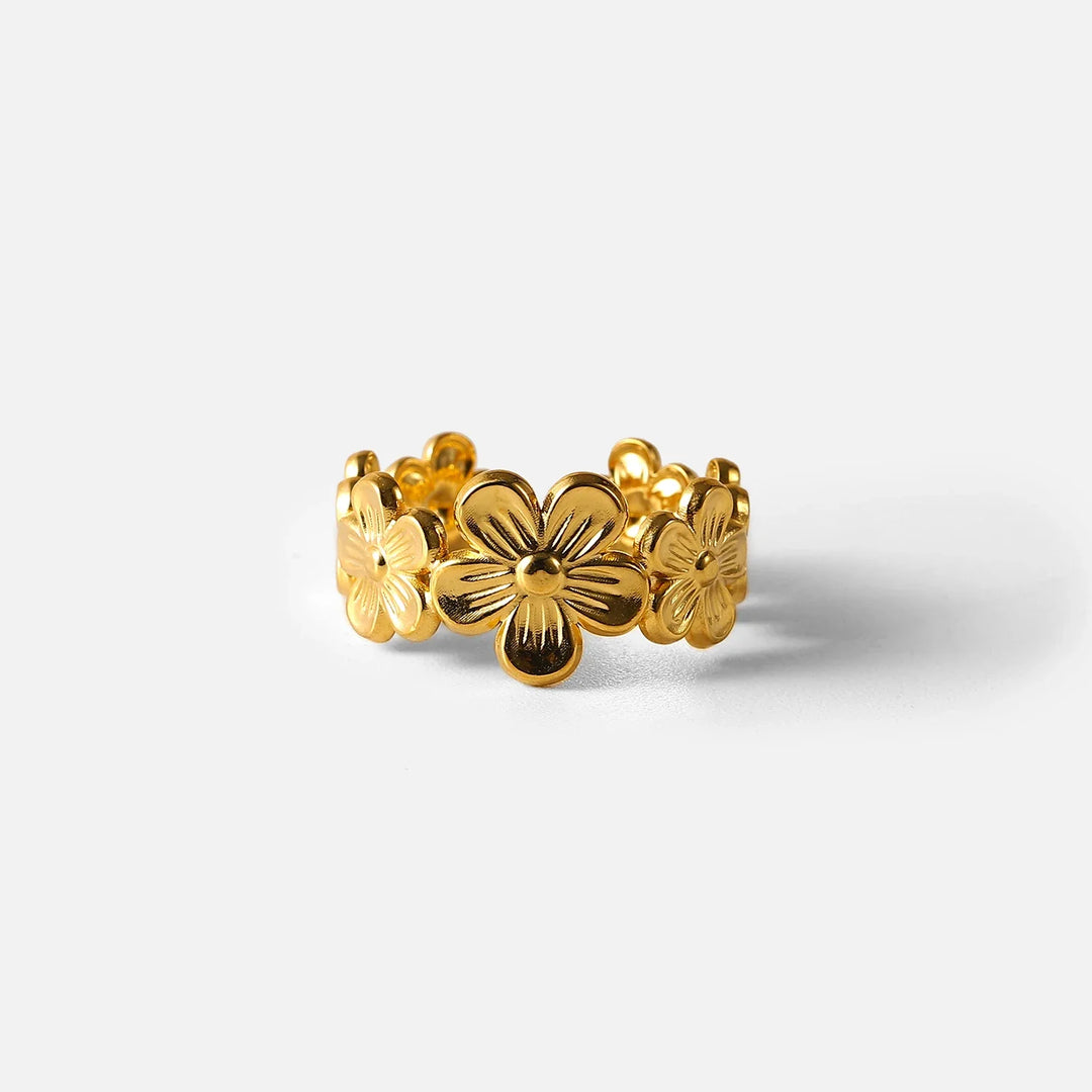 BowLift | Dainty Floral Wrap Ring