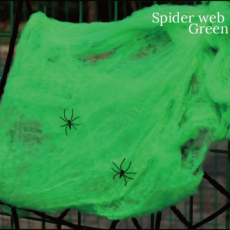 BowLift | Artificial Stretchy Cobweb Halloween Decoration
