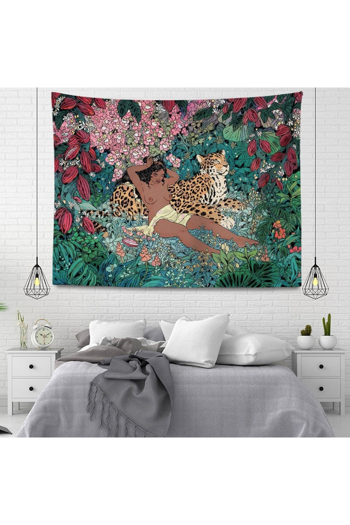 inspired velvet mandala wall tapestry | Bowlift