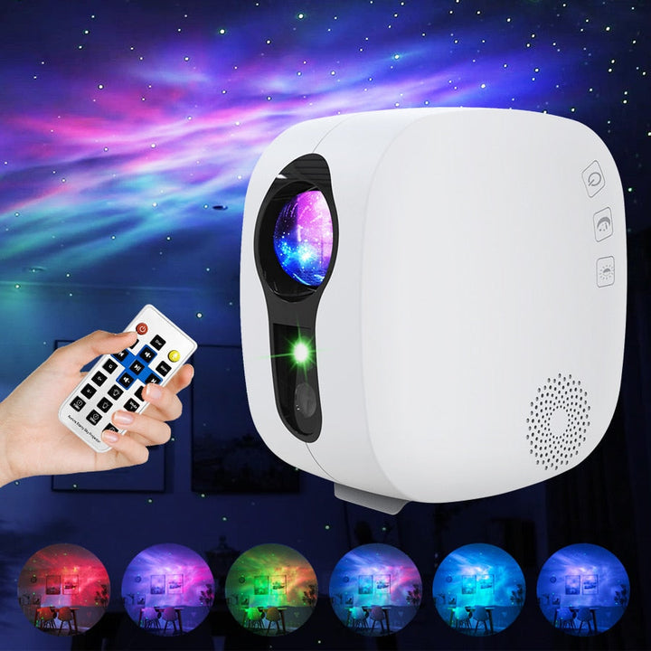 Galaxy Glow Rotating Starry Sky Projector | Bowlift
