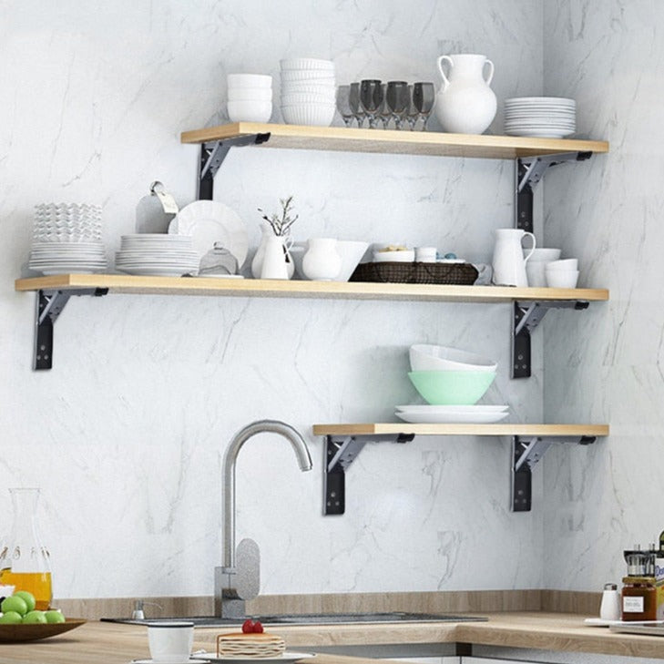 BowLift | Wall-Mounted Foldable Shelf Organizer Bracket