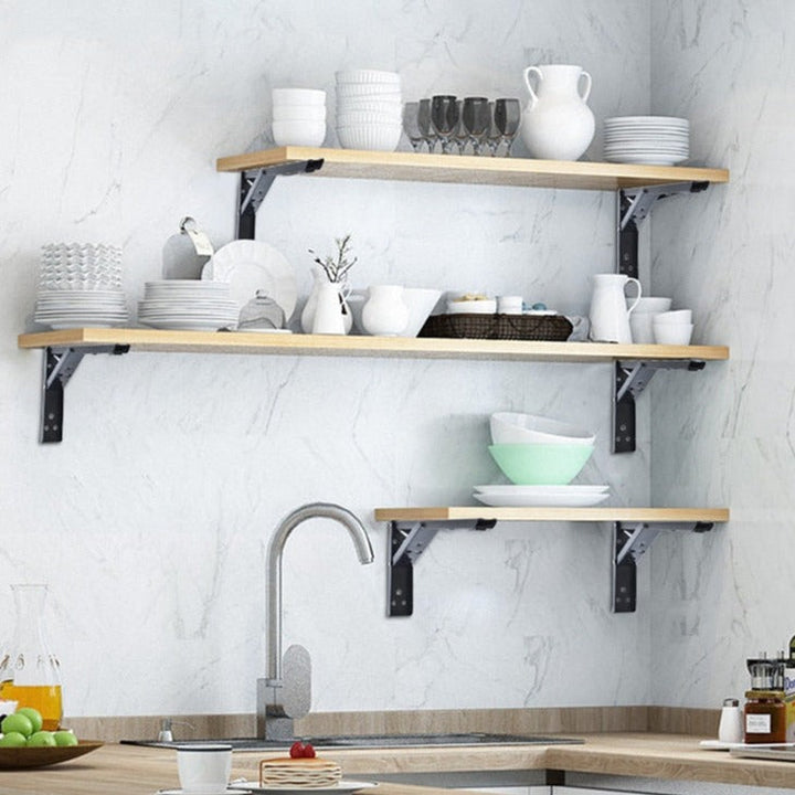 BowLift | Wall-Mounted Foldable Shelf Organizer Bracket