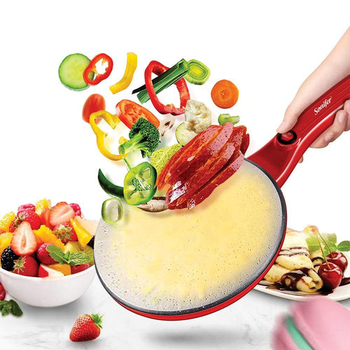 CrepeMaster - Elektrische Crêpe Maker voor Koken Bowlift