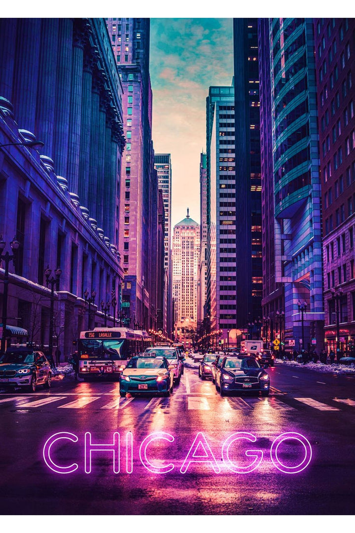 Neon Lights Poster | Bowlift