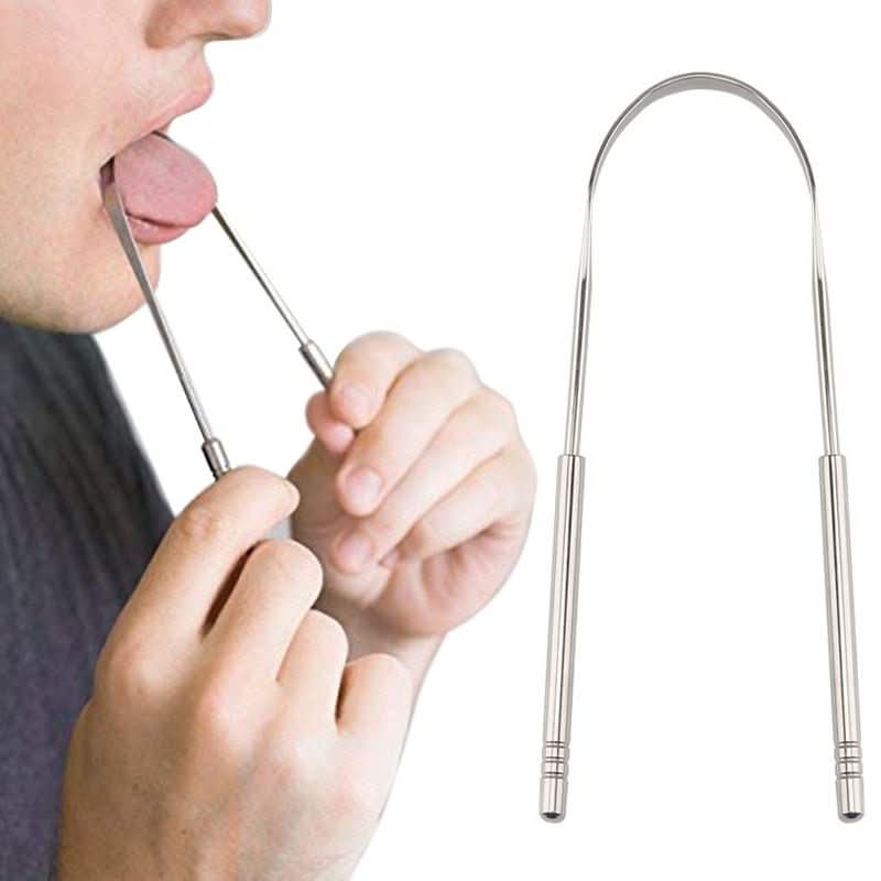 BowLift | Stainless steel tongue scraper for fresh breath & oral hygiene