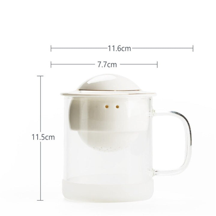 BowLift | Cosmic Orbit Brew Ceramic Teapot