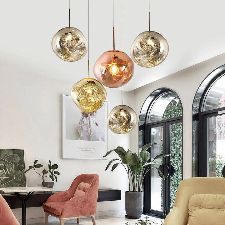 BowLift | ChicGlow Pendant - Luxury LED Hanging Light for Home