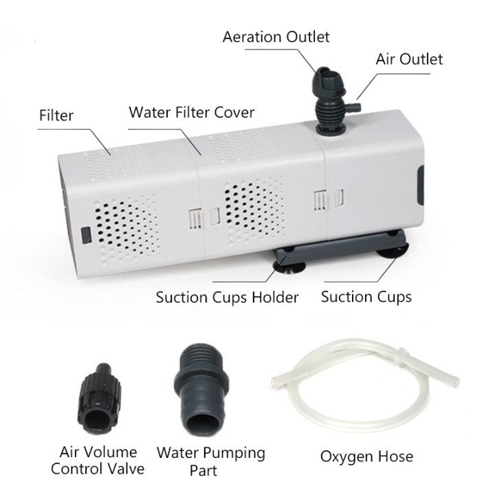 BowLift | Fresh Air Bubble Aquarium Filtration System