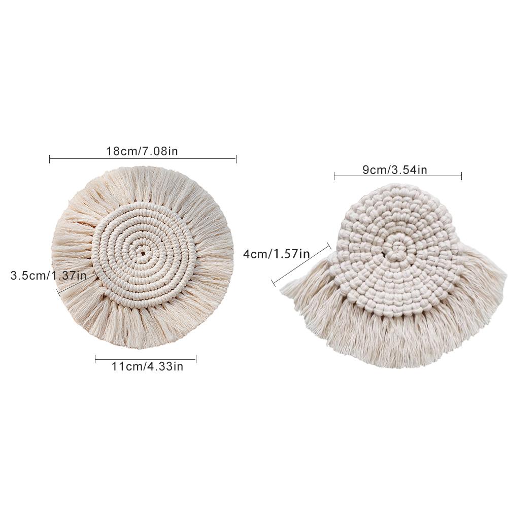 BowLift | Nordic Macrame Cup Cloth Coaster