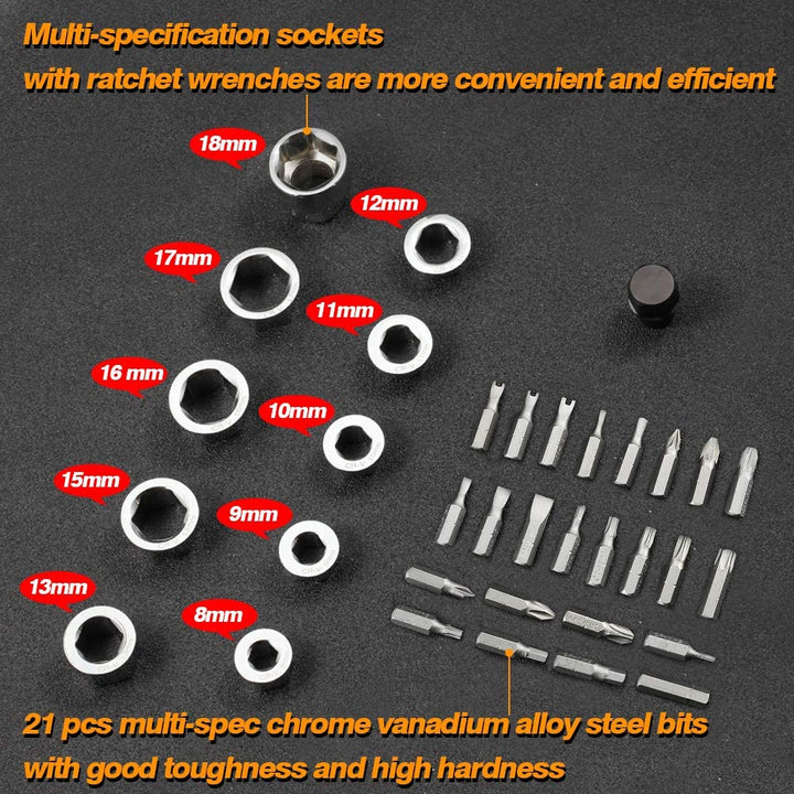Ratchet-Tastic Master Multitool Wrench Set | Bowlift