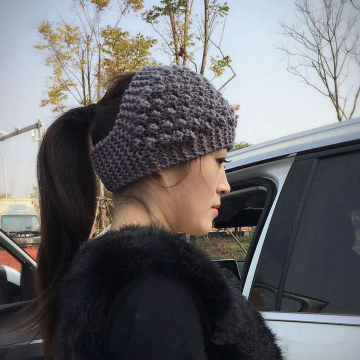 BowLift | Cozy Crown Elastic Knitted Headband
