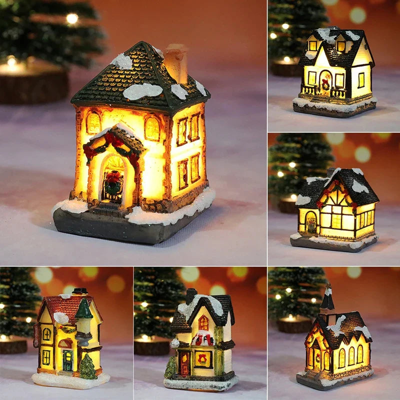 BowLift | Winter Dreams LED Christmas House Figurines