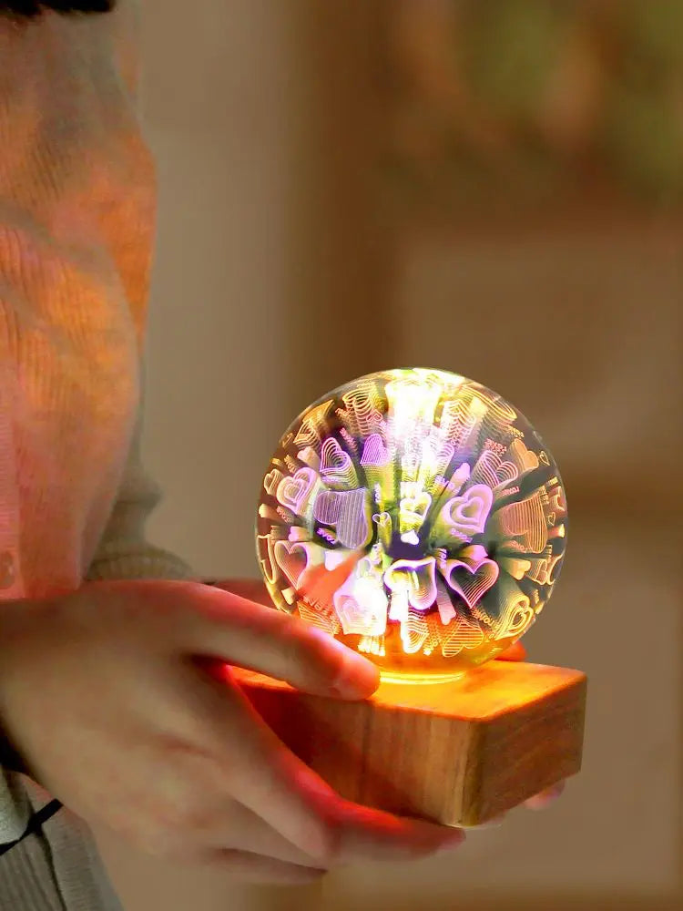 BowLift | LumiNova 3D Night Light | Color Changing Starry Sky Lamp | USB LED Decorative Light | For Bedrooms & Gift Ideas