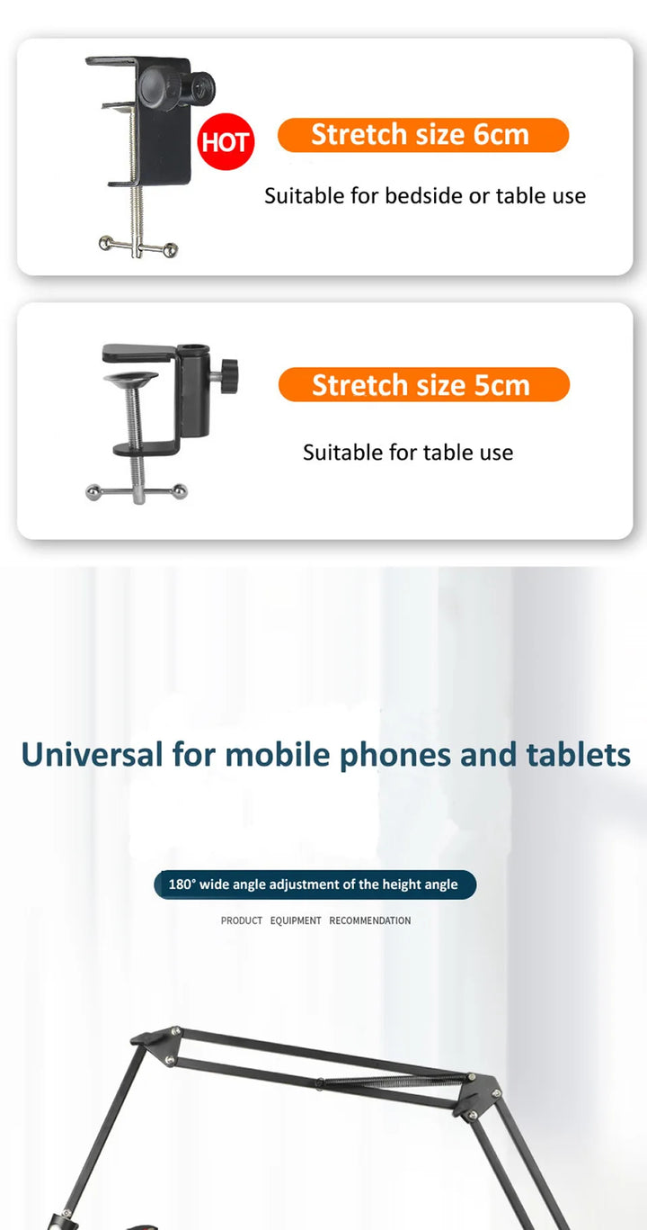 BowLift | 360° Adjustable i Pad Holder Stand for Bed