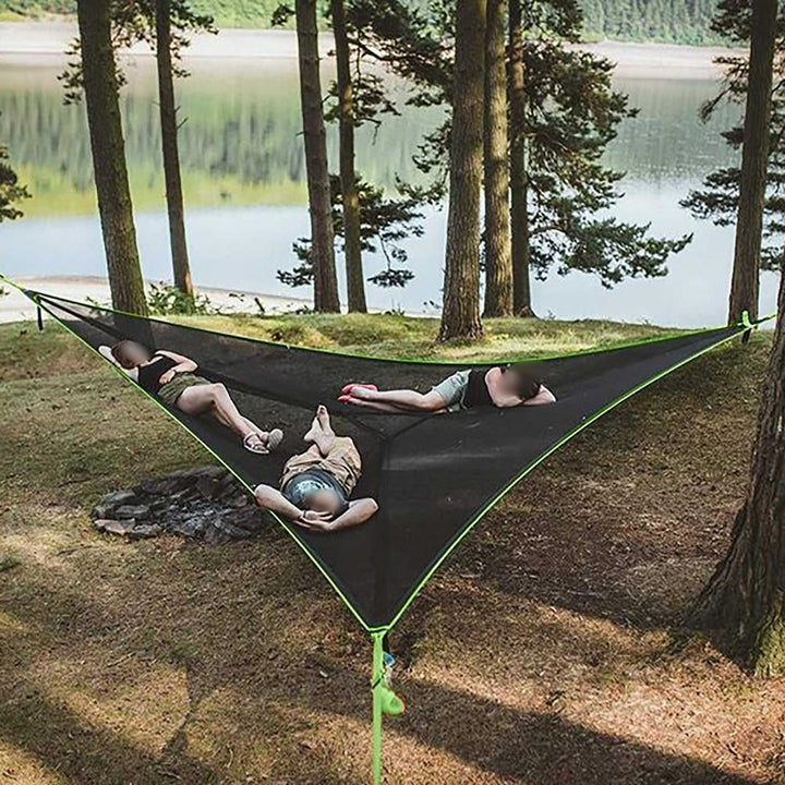 Triangle Giant Aerial Camping Hammock | Bowlift