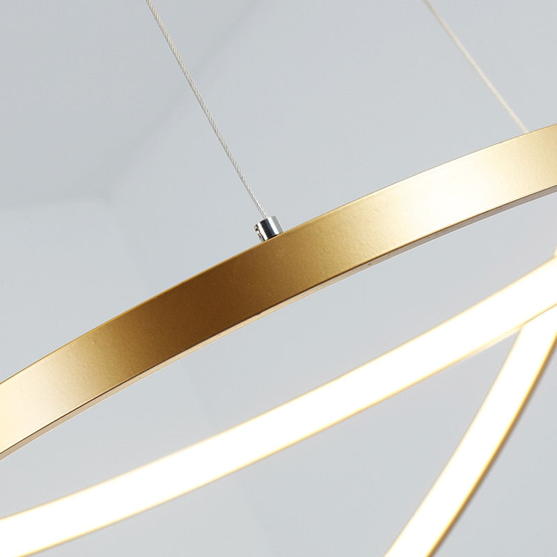 BowLift | Halo Chandelier