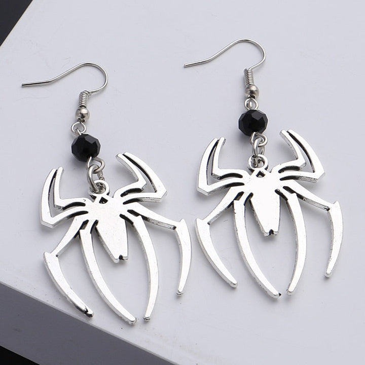 BowLift | Black Spider Artsy Mystical Earrings