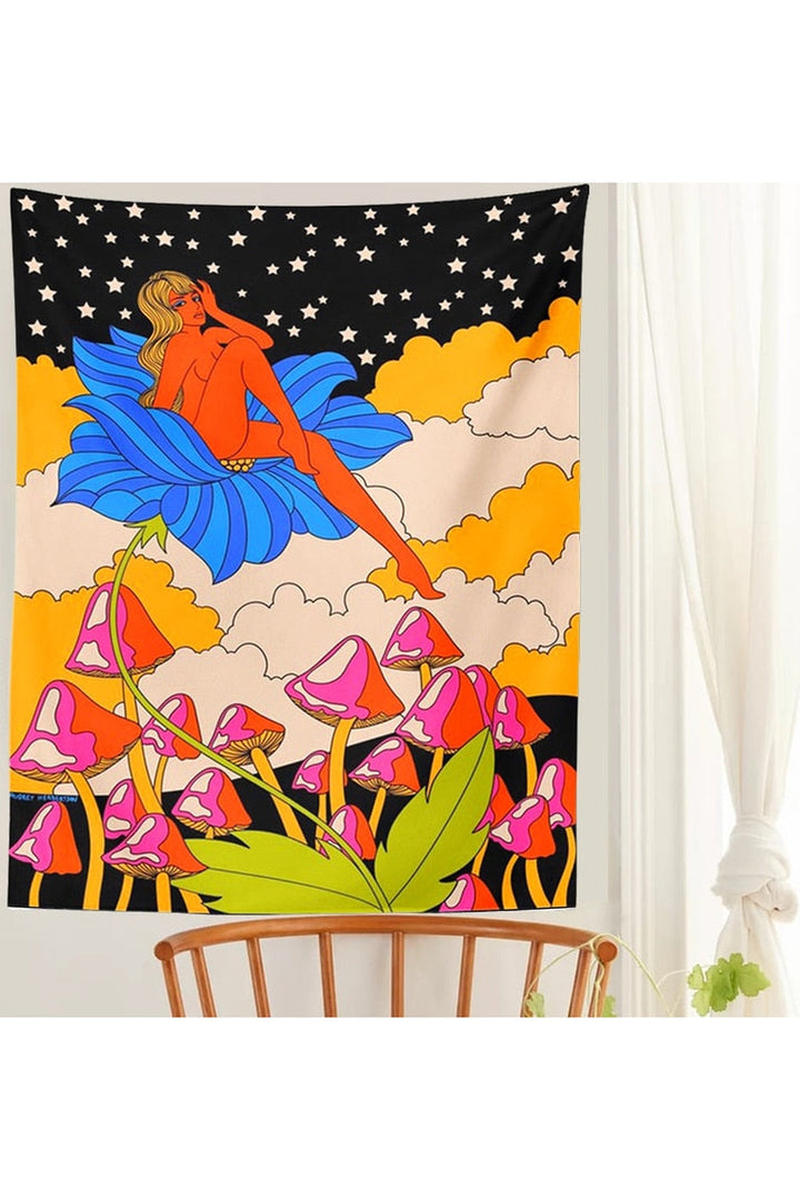Girl Heavenly Tapestry | Bowlift